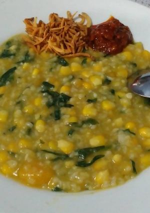 Foto resep Bubur manado / tinutuan rice cooker No MSG