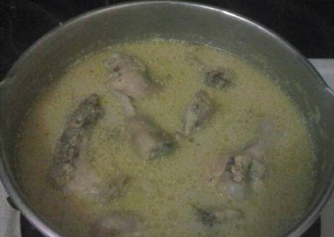 Opor ayam istimewa