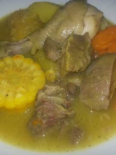 Una foto de Sancocho dominicano