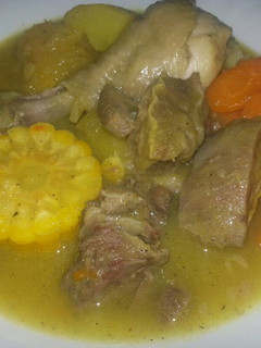 Una foto de Sancocho dominicano
