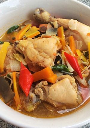 Foto resep Ayam Sayur Pedas