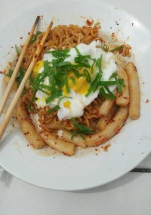 Foto resep Mie tteobokki ala ala