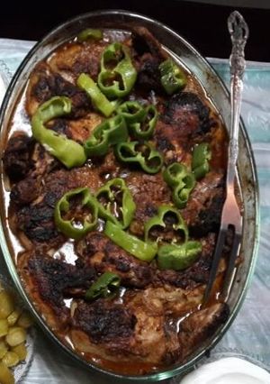 صورة لوصفة صينية دجاج بالفرن