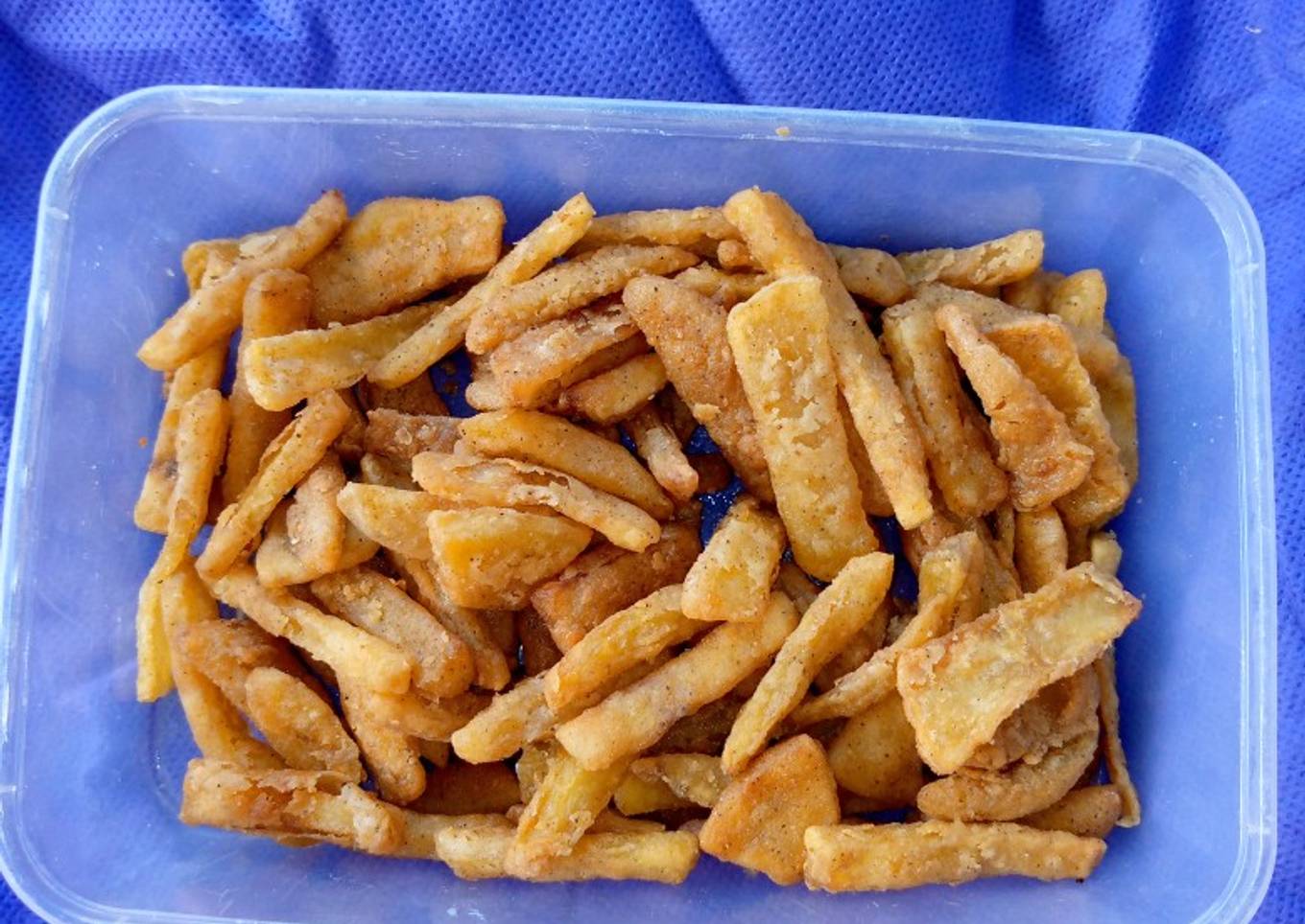 Kentang Goreng (Simple 2 bahan)