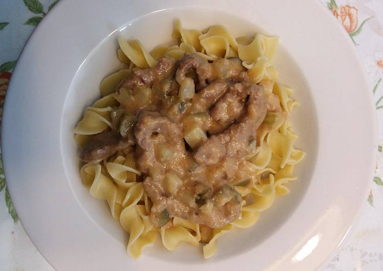 Simple Way to Prepare Speedy Finnish Beef Stroganoff