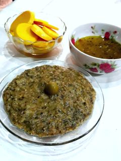 عکسی از دستور گوشت و لوبیا