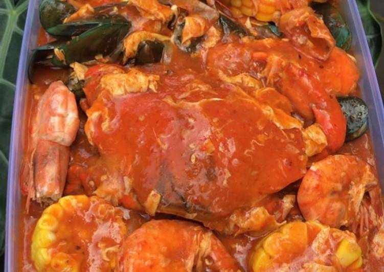 Cara Termudah Untuk Memasak Kepiting soas padang yang Yummy