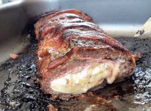 Foto de Rocambole de Carne moída, bacon e queijo
