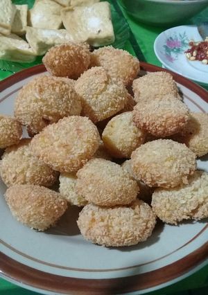 Foto resep Bola pisang kriuk isi keju