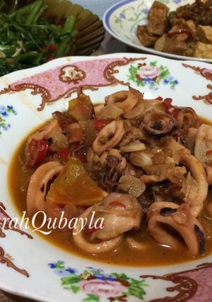 Foto resep Cumi Asam Manis