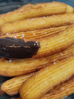 Foto resep Churros with Chocolate Sauce