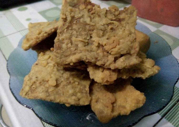 Tempe goreng krispy