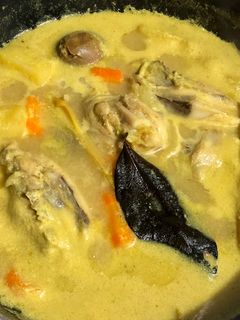 Foto resep Kari ayam (dengan santan diet)