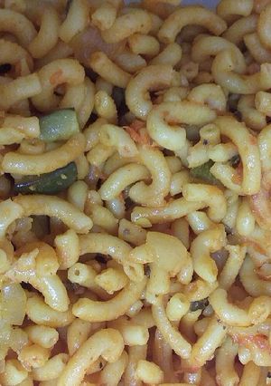 Una foto de Pasta con verdura
