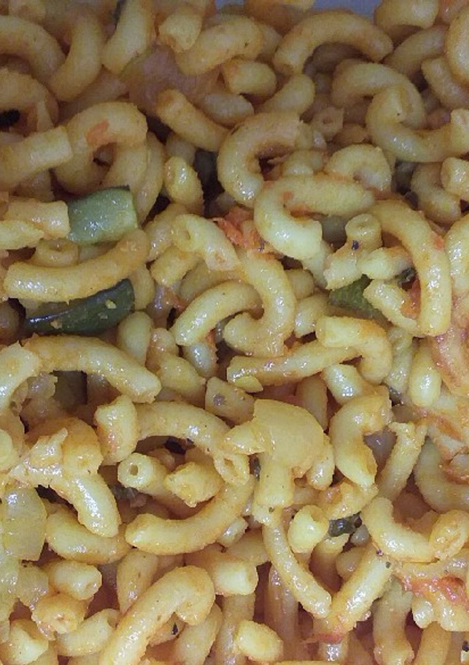 Una foto de Pasta con verdura