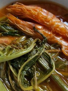 รูปของ แกงส้มผักหนามกุ้งเหยียด😋