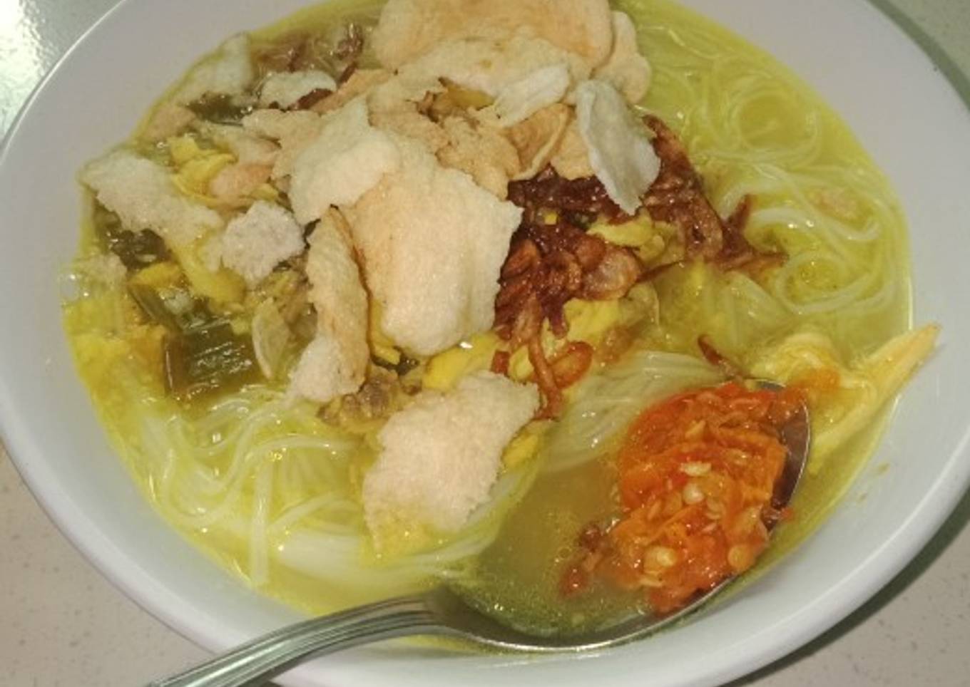 Soto ayam rumahan