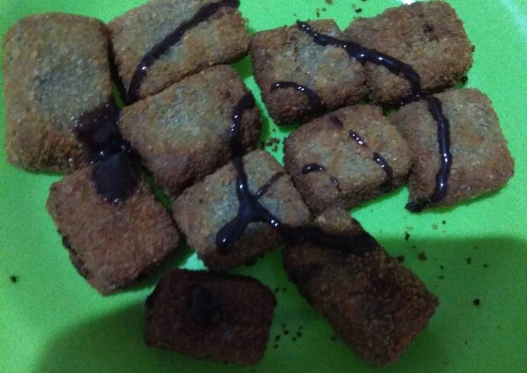 Nugget dgn tepung kacang hijau