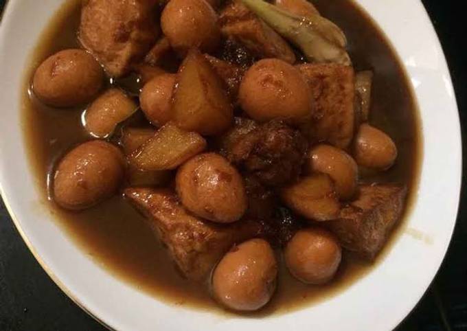 Semur tahu MPASI