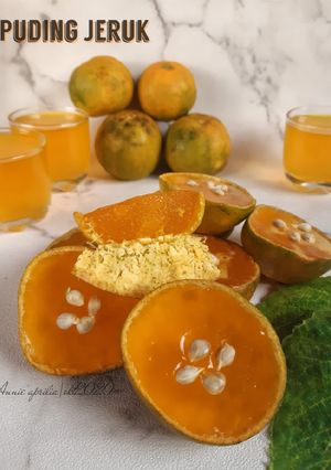 Foto resep Jeruk Kw (Puding Jeruk)