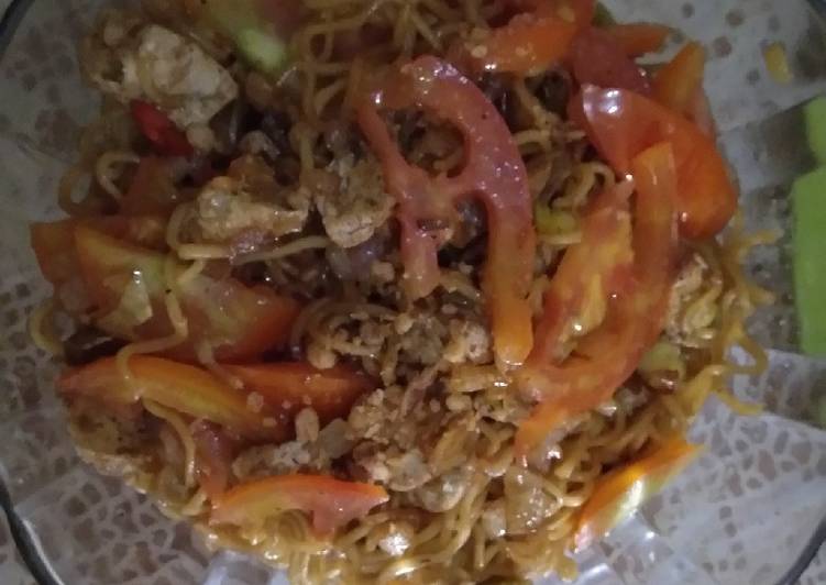 Resep Mie goreng otak-otak yang Bisa Manjain Lidah