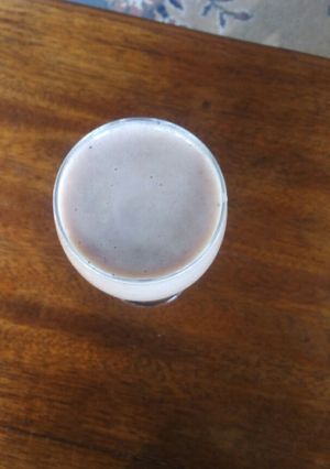 A picture of Banana smoothie.