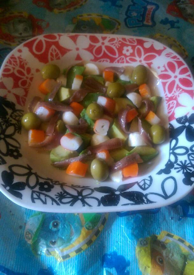 Una foto de Ensalada de aguacates