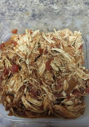 A picture of Shredded Mexican Chicken - Slow Cooker.