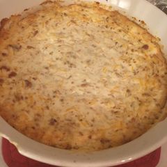 A picture of Cheesy Bacon Dip.