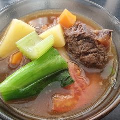 A picture of Beef Soup.