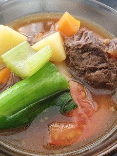 A picture of Beef Soup.