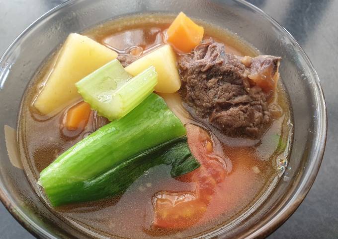 Simple Way to Make Homemade Beef Soup