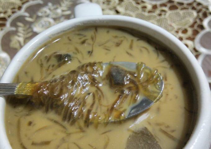 Resep 17. Es CapCin (cappucino cincau/cao) yang Bikin Ngiler