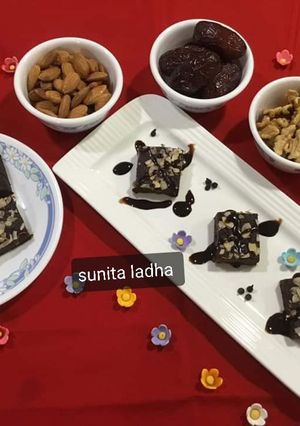 हेल्दी ब्राउनी (healthy brownie recipe in Hindi) रेसिपी मुख्य फोटो