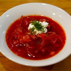 A picture of Borscht.