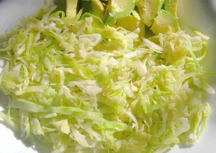 Steamed cabbage