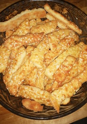 Sajtos-szezámmagos rudak 😊 recept fotója