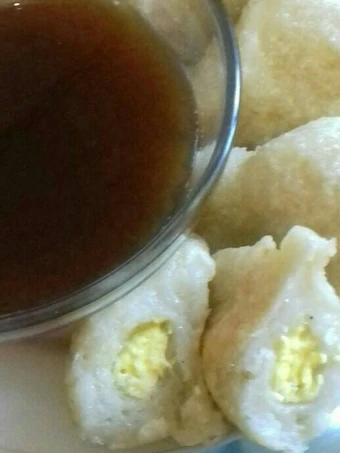 Cara Gampang Menyiapkan Resep Pempek teri nasi isi telur yang Menggugah Selera Anti Ribet, Mantap Sekali