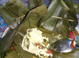Foto resep Botok Tahu jamur wangi kemangi