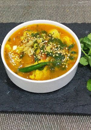 A picture of Gobhi & tomato chutney.