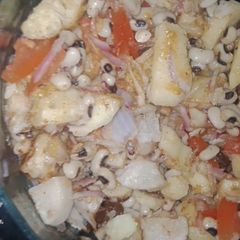 A picture of Sweet potatoes mix chaat.