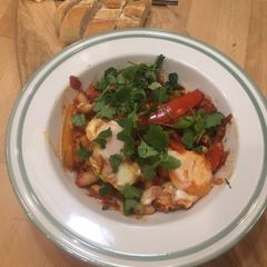 Shakshuka A picture of Shakshuka.