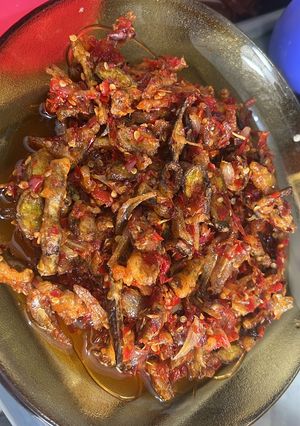 Foto resep Teri Pete Kacomato Khas Padang