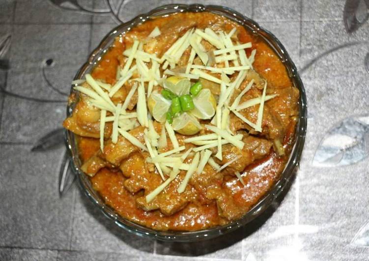 Recipe of Quick Mutton karahi