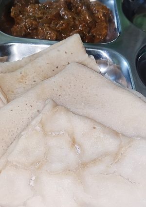 A picture of Tender coconut dosa.
