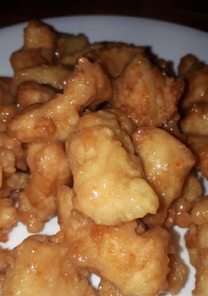 A picture of Takeout Lemon Chicken.