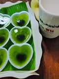 วุ้นกรอบหัวใจในเยลลี่