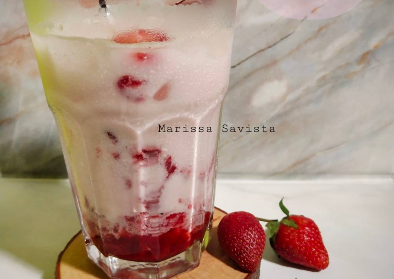 Korean Strawberry Milk