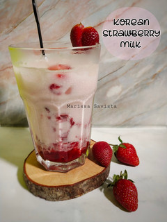 Foto resep Korean Strawberry Milk