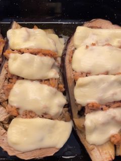 Töltött padlizsán recept fotója
